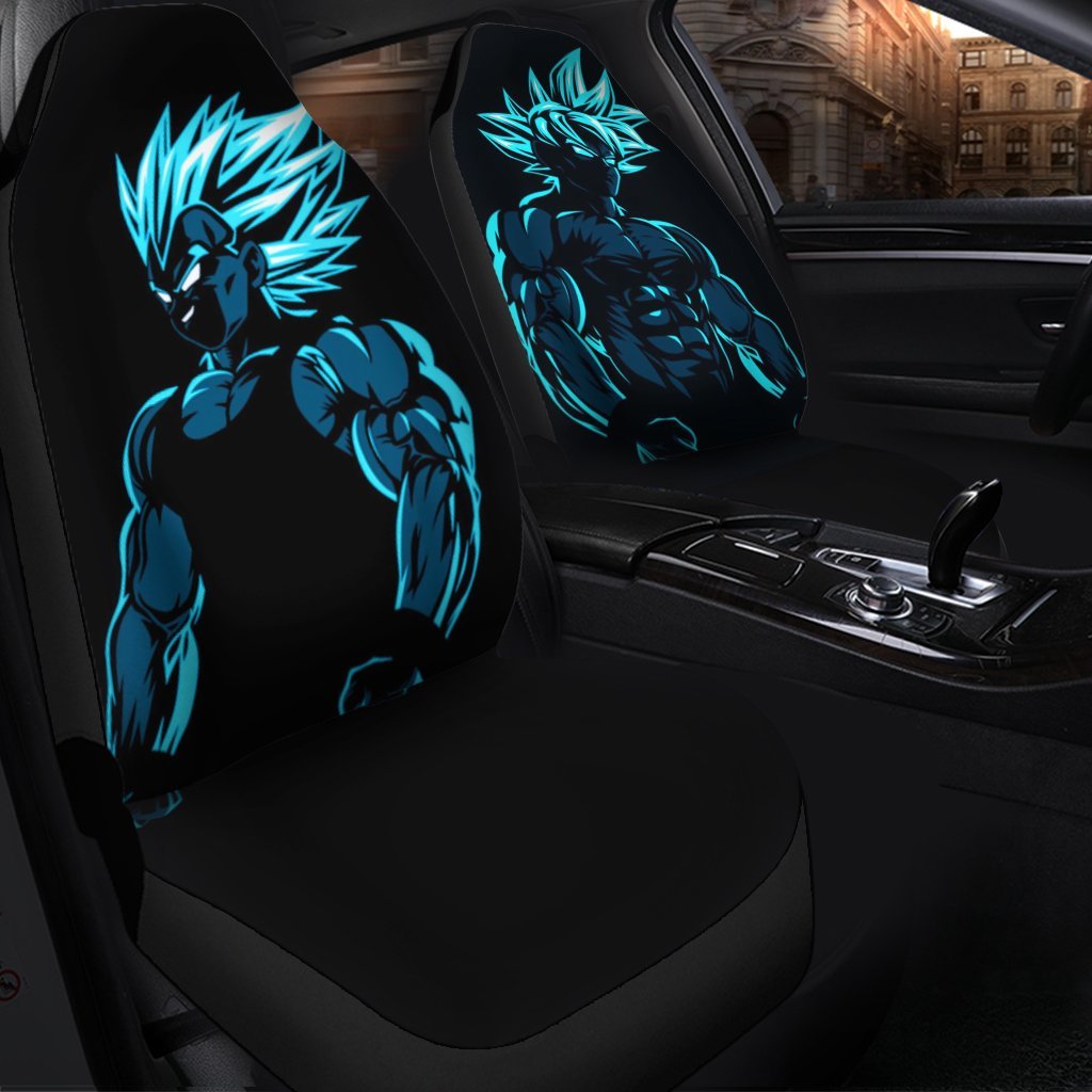 Goku Vs Vegeta Blue Seat Covers