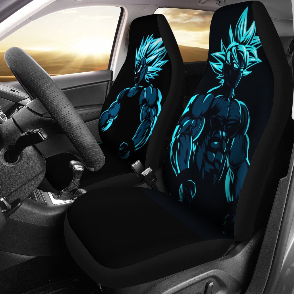 Goku Vs Vegeta Blue Seat Covers