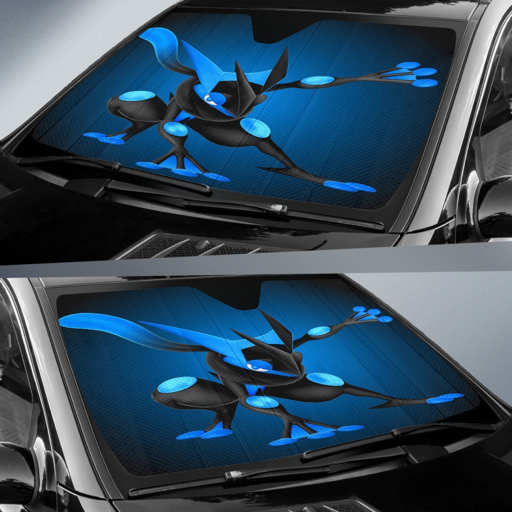 Greninja Pokemon Car Sun Shades