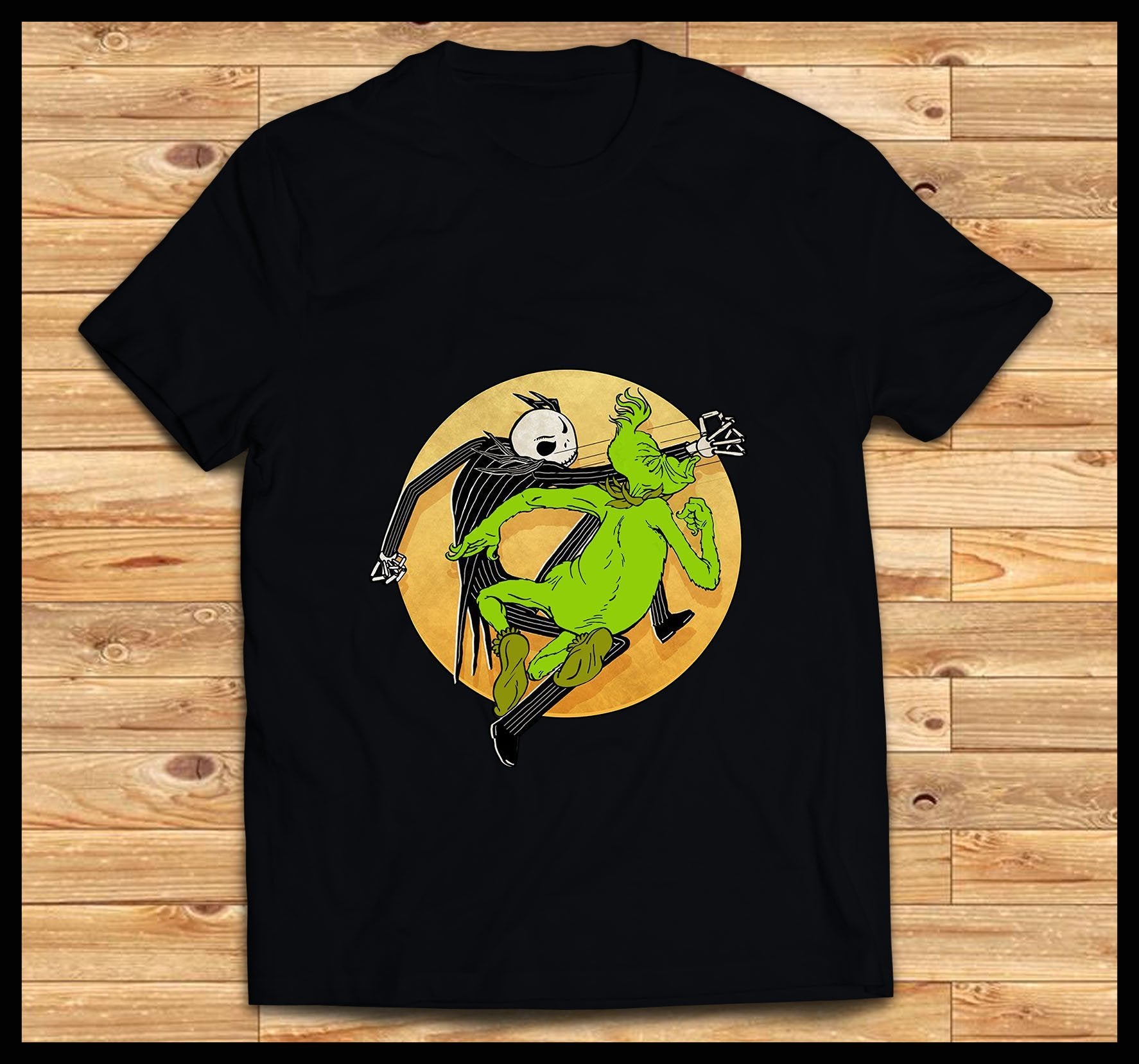 Grinch & Jack Skellington Christmas Shirt