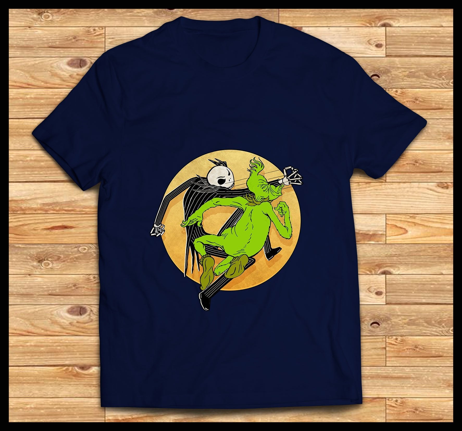 Grinch & Jack Skellington Christmas Shirt