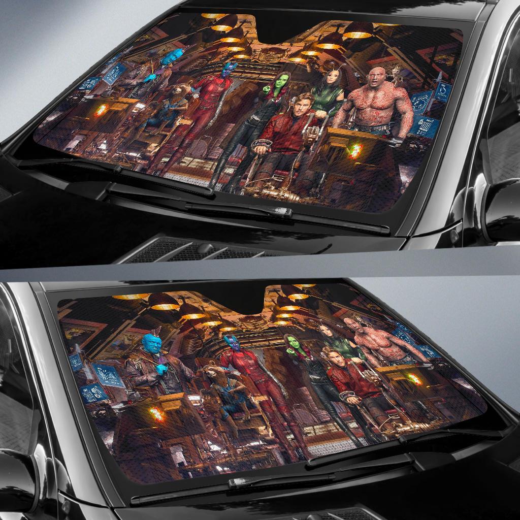 Guardians Of The Galaxy Auto Sun Shades Amazing Best Gift Ideas 2021