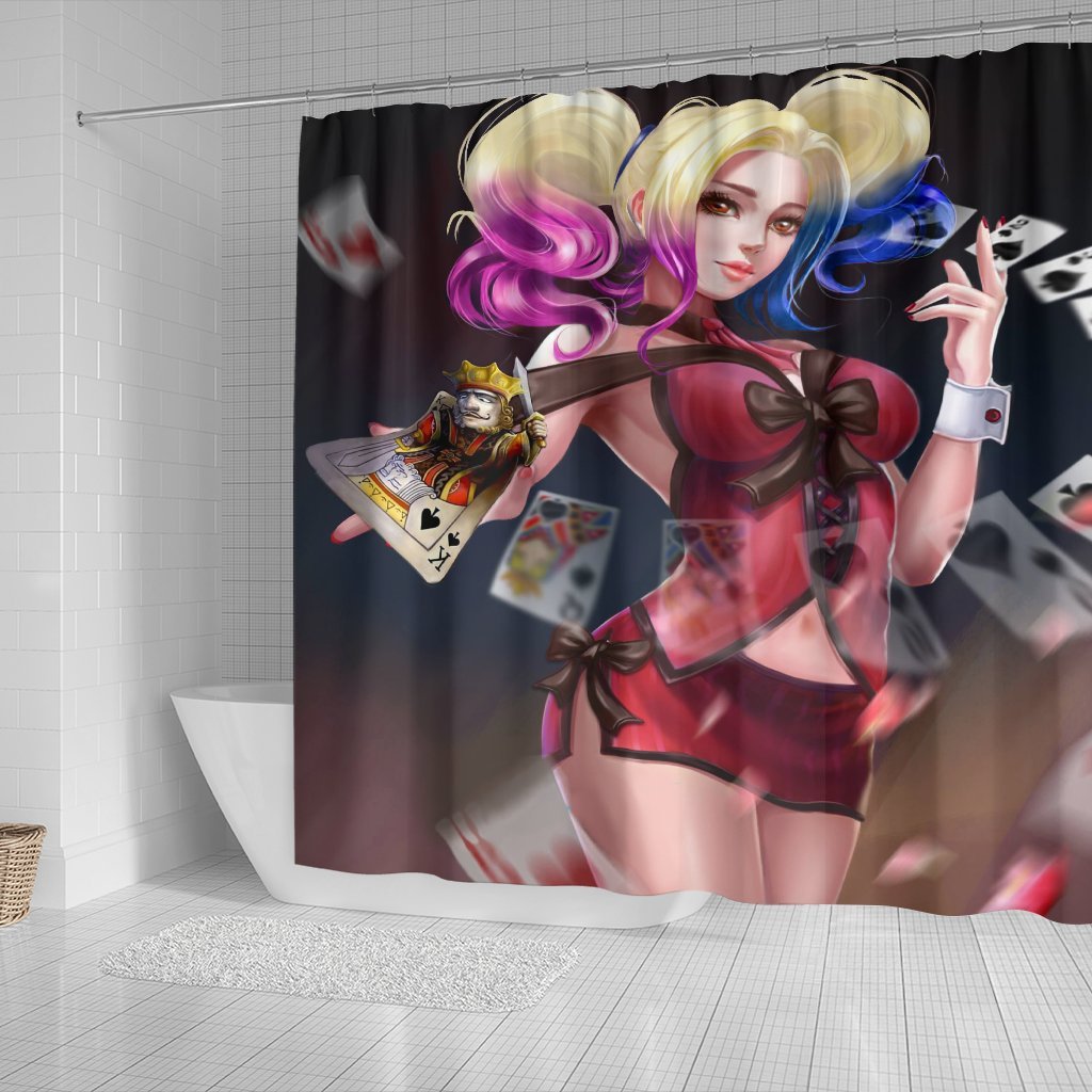 Harley Quinn Shower Curtain