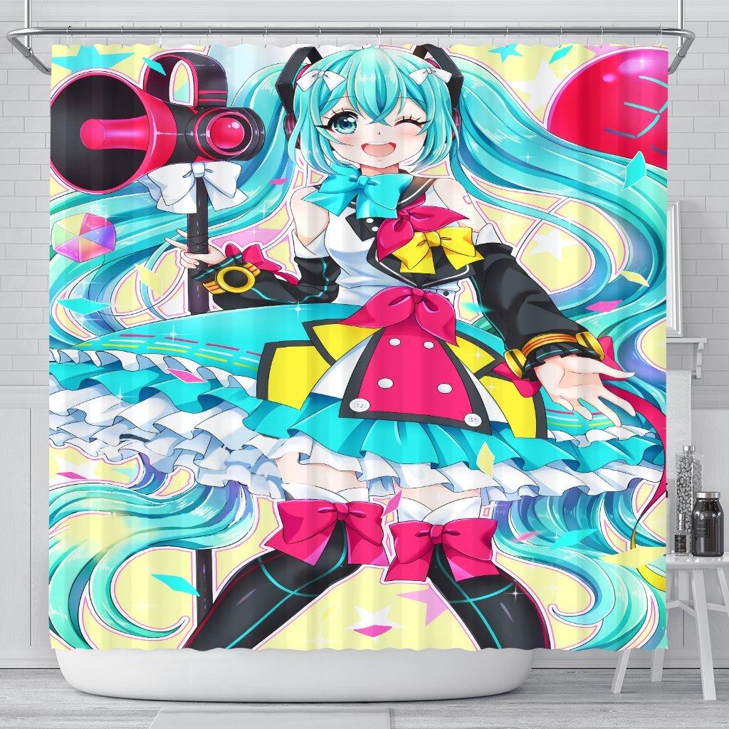 Hatsune Miku Shower Curtain
