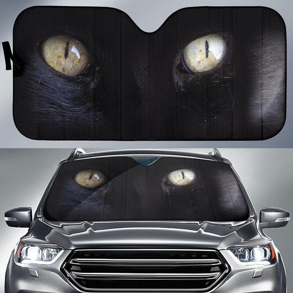 Hell Cat Eyes Car Sun Shades Amazing Best Gift Ideas 2022