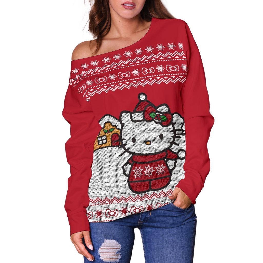 Hello Kitty Shoulder Sweater