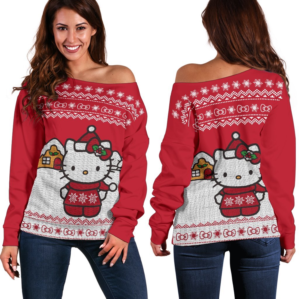 Hello Kitty Shoulder Sweater