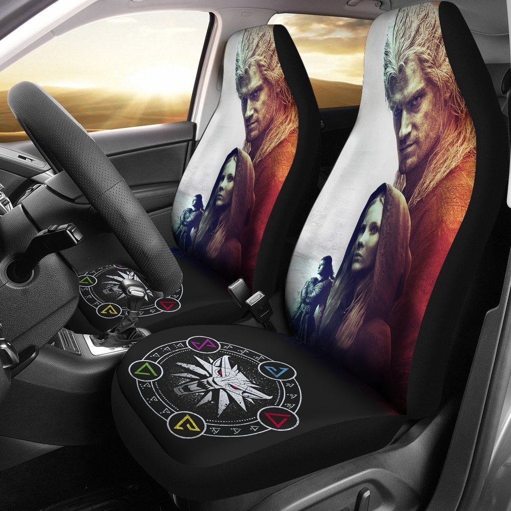 Henry Cavill Witcher Car Seat Covers Amazing Best Gift Idea