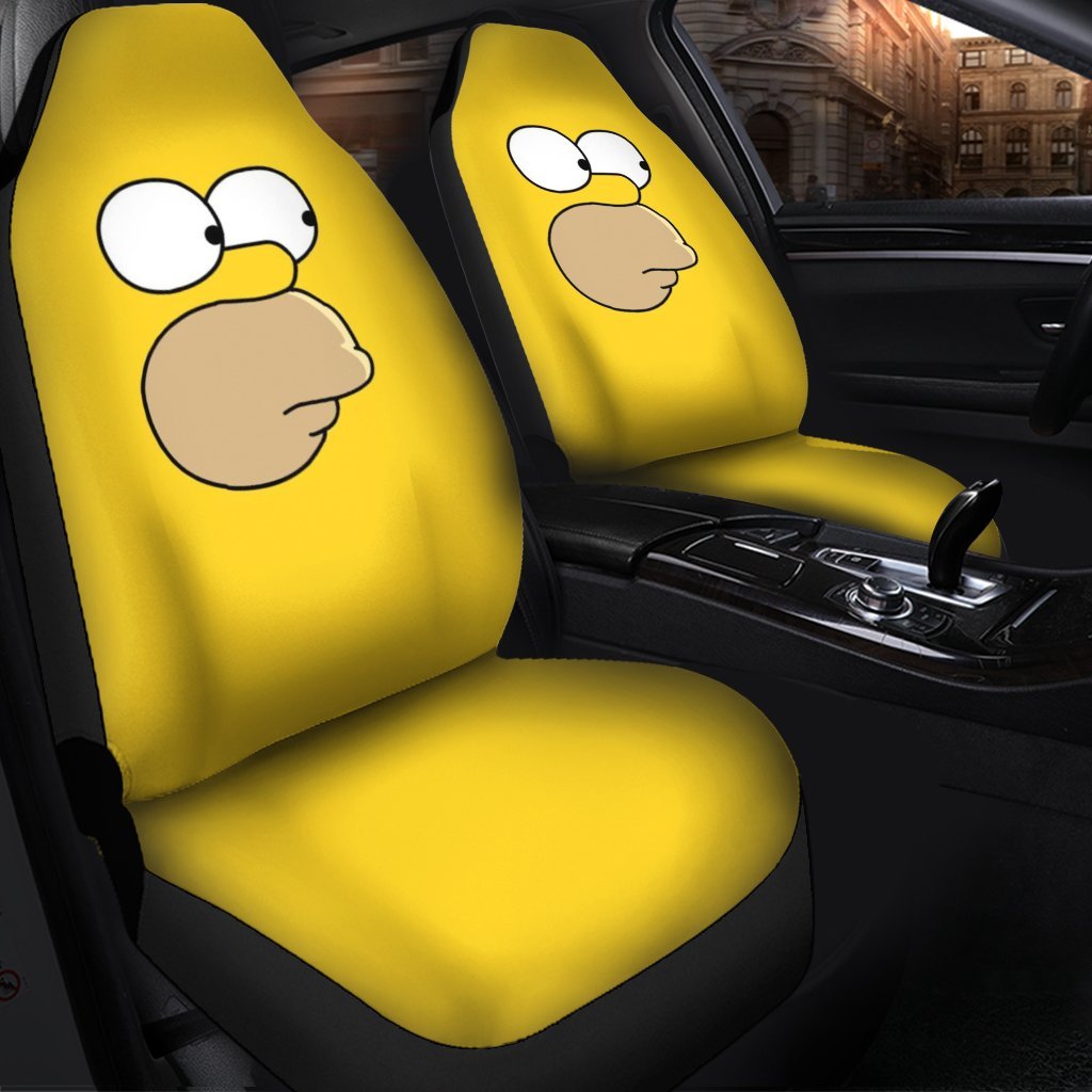 Homer Simpson Seat Covers