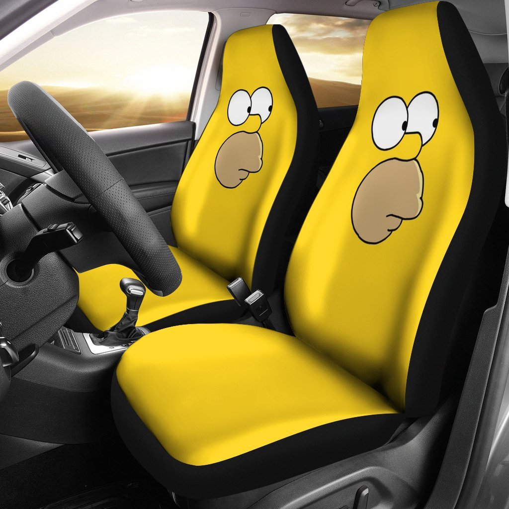 Homer Simpson Seat Covers