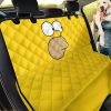 Homer Sumpson Car Dog Back Seat Cover