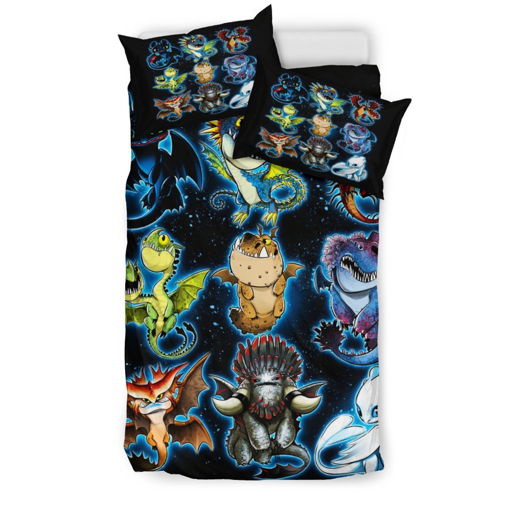How To Train Your Dragon Bedding Set Duvet Cover And Pillowcase Set