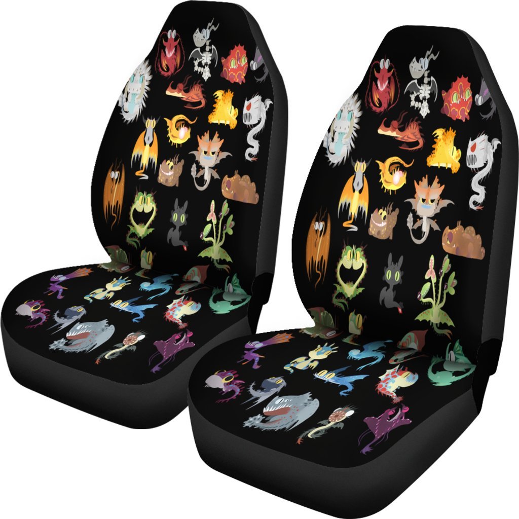 How To Train Your Dragon Cute Hidden World Car Seat Covers Amazing Best Gift Idea