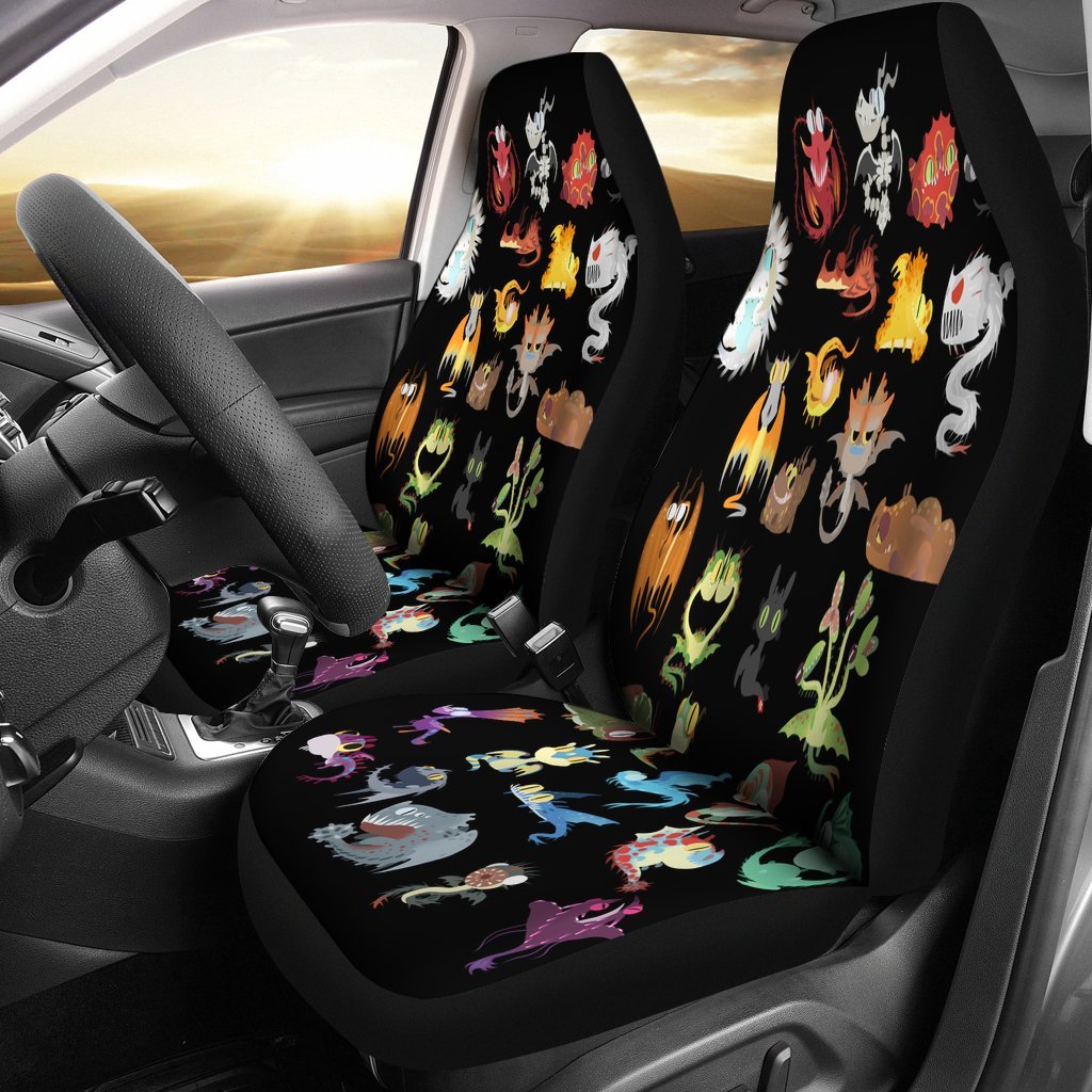 How To Train Your Dragon Cute Hidden World Car Seat Covers Amazing Best Gift Idea