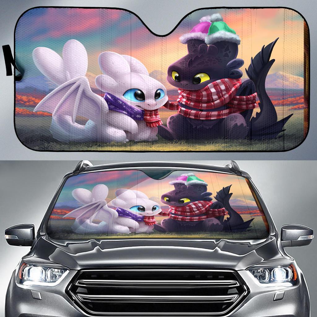 How To Train Your Dragon Love Car Sun Shades Amazing Best Gift Ideas 2022
