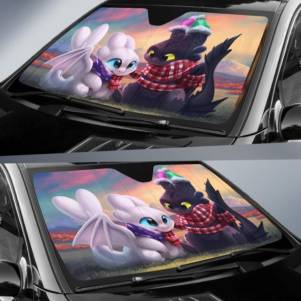 How To Train Your Dragon Love Car Sun Shades Amazing Best Gift Ideas 2022