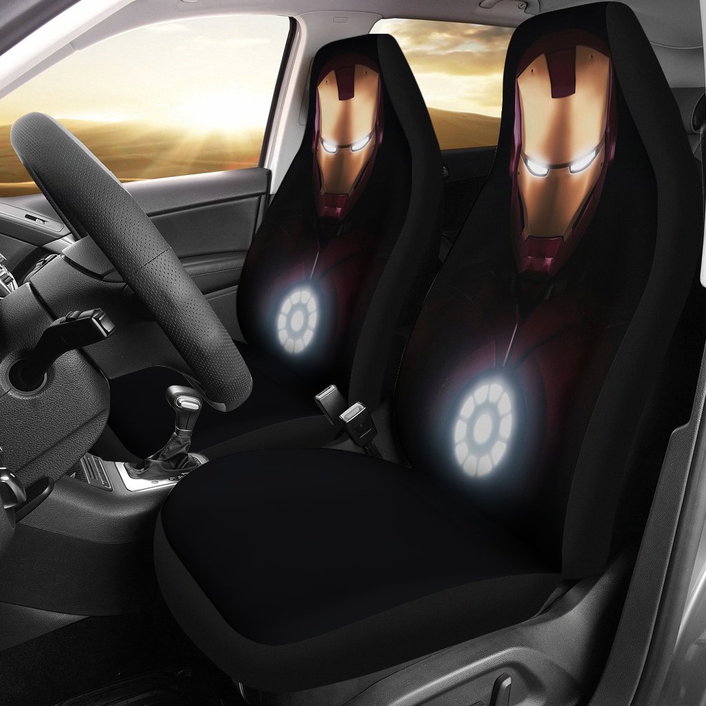 I Am Iron Man Car Seat Covers Amazing Best Gift Idea