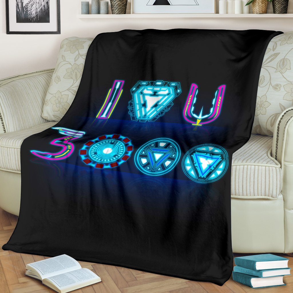 I Love You 3000 Premium Blanket