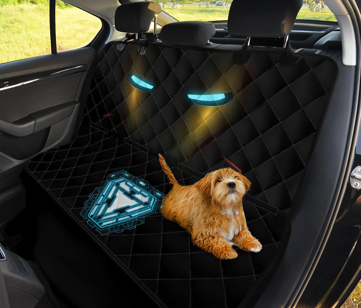 Iron Man Car Dog Back Seat Cover