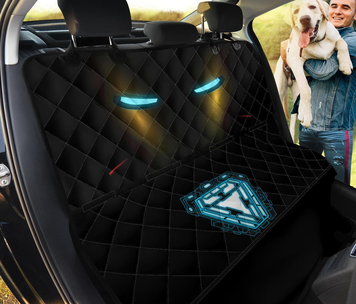 Iron Man Car Dog Back Seat Cover