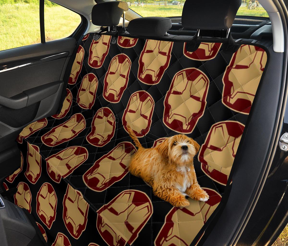 Iron Man Car Dog Back Seat Cover