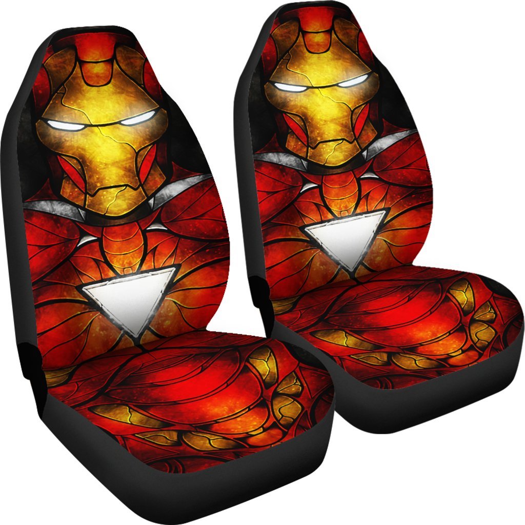 Iron Man End Game Car Seat Covers Amazing Best Gift Idea