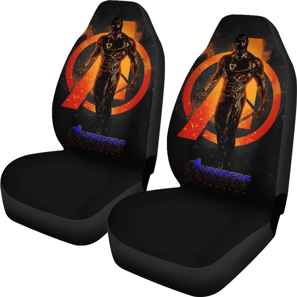 Iron Man Endgame Car Seat Covers Amazing Best Gift Idea
