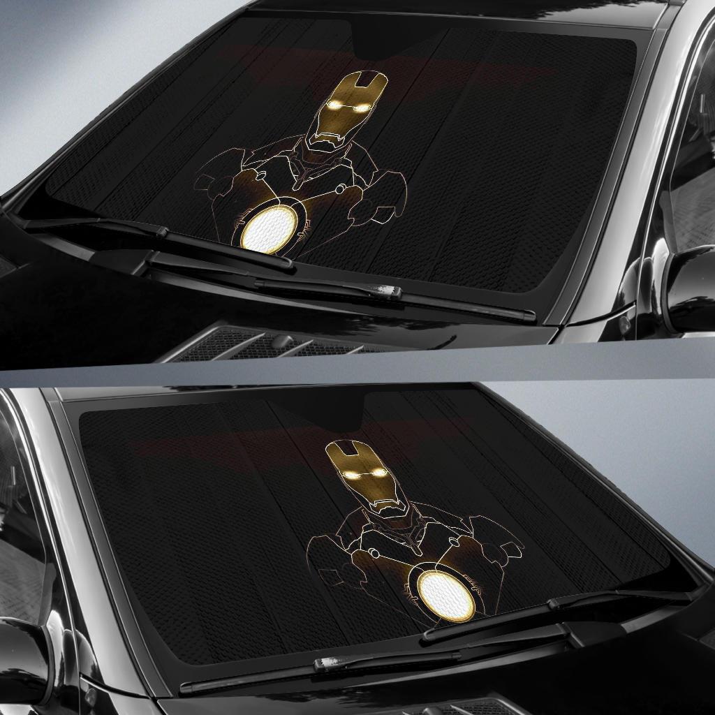 Iron Man New Auto Sun Shade