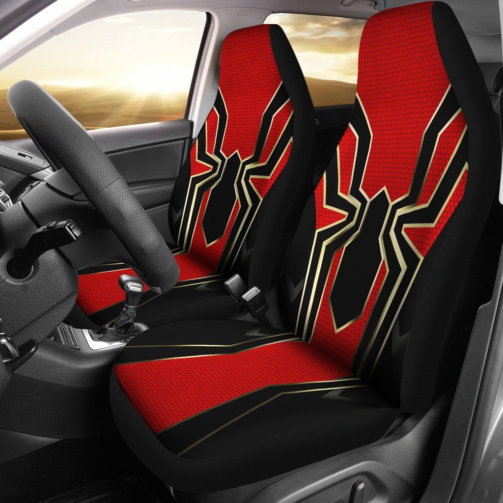 Iron Spider Man Suit Car Seat Covers Amazing Best Gift Idea