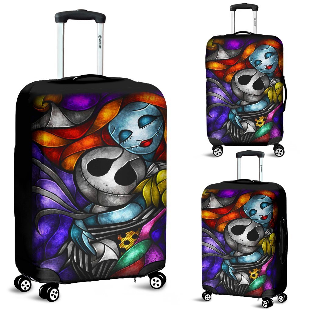 Jack And Sally Nightmare Before Christmas Luggage Covers