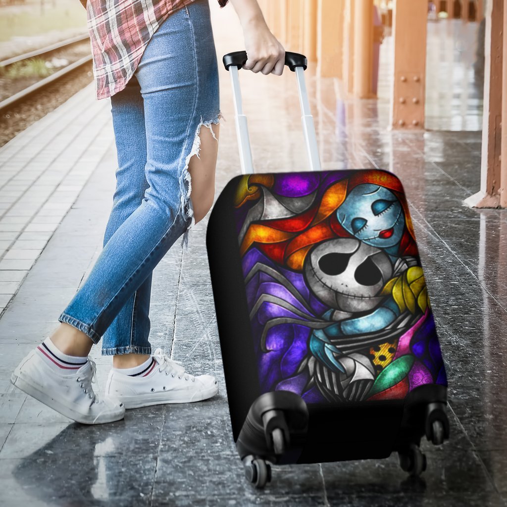 Jack And Sally Nightmare Before Christmas Luggage Covers