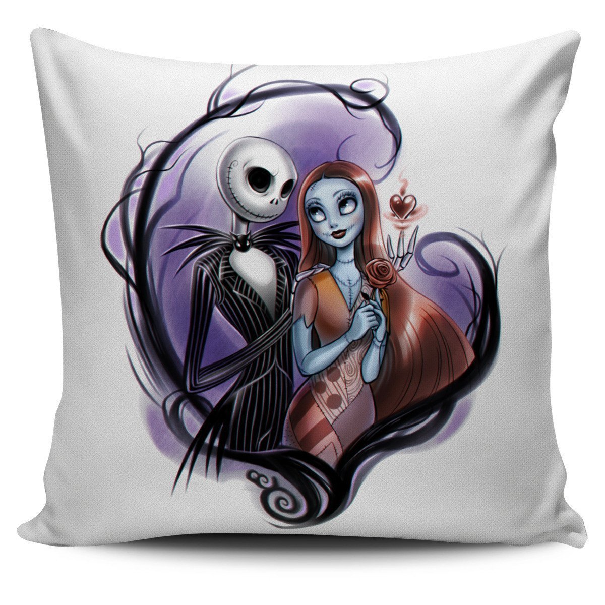 Jack Skellington Nightmare Before Christmas Pillow Cover 2