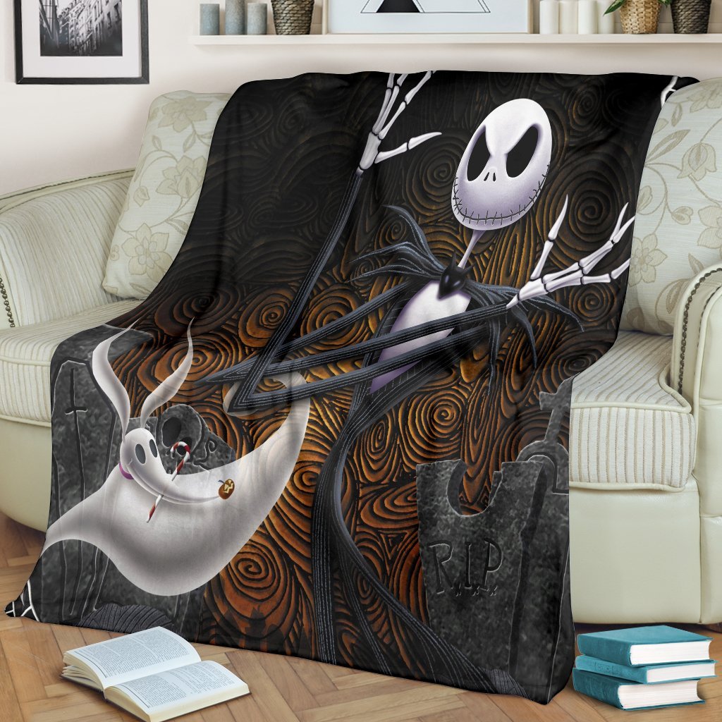 Jack Skellington Premium Blanket 4