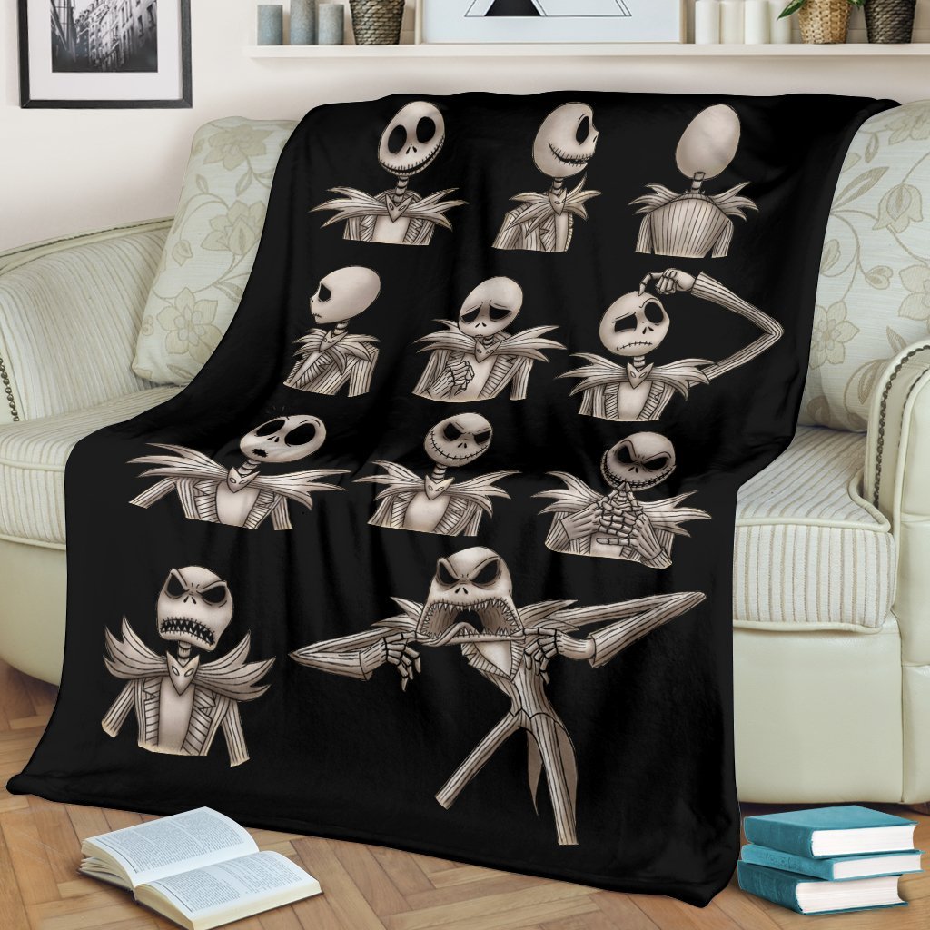 Jack Skellington Premium Blanket 9