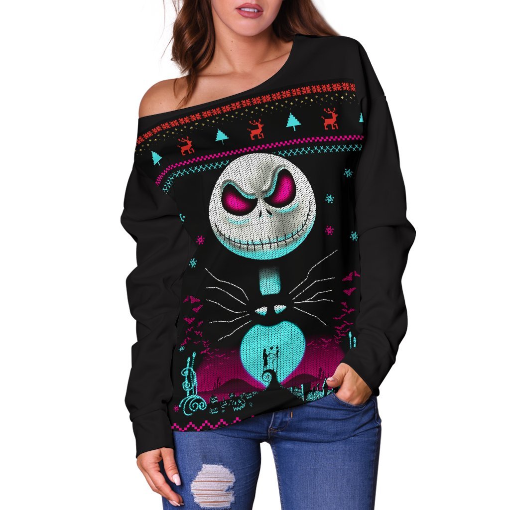 Jack Skellington Shoulder Sweater