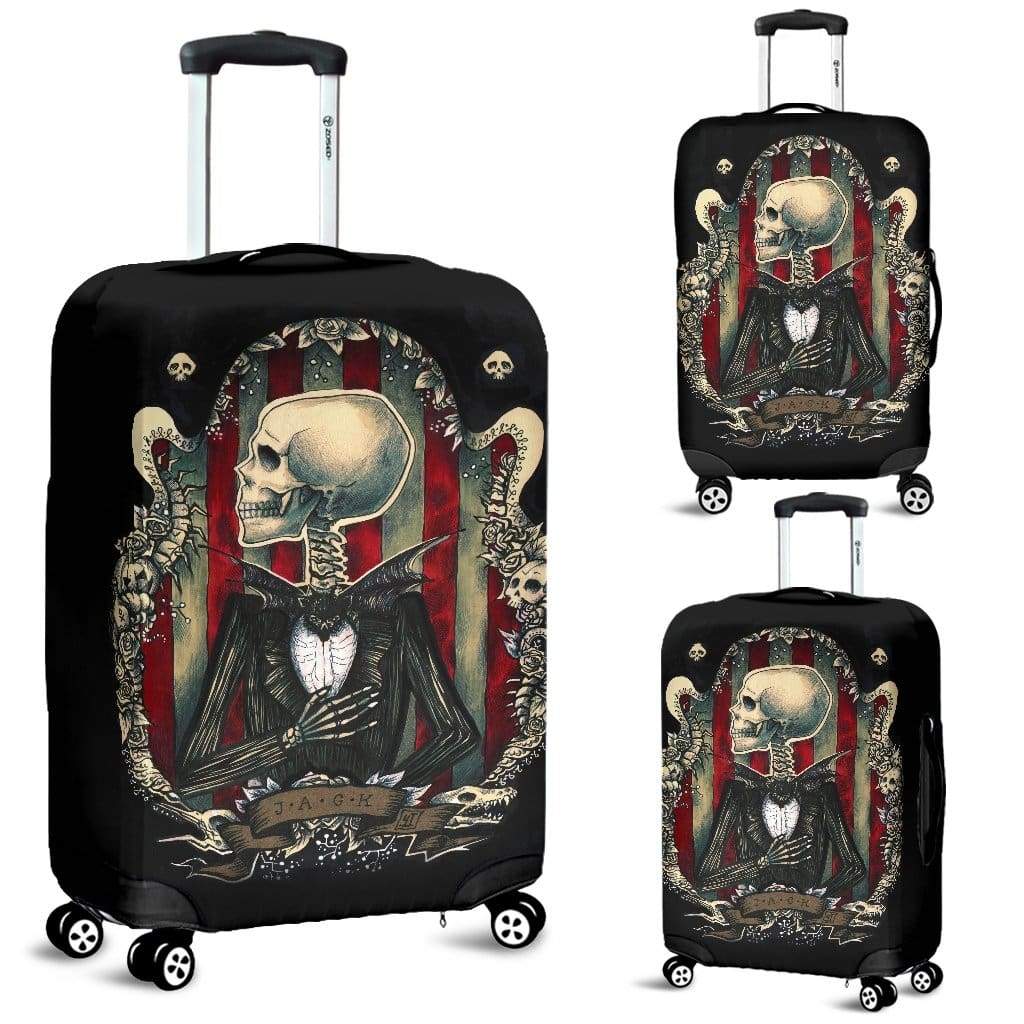 Jack Skellington Skull Luggage Covers