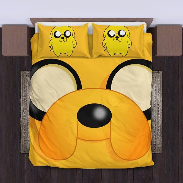 Jake The Dog Bedding Set Duvet Cover And Pillowcase Set