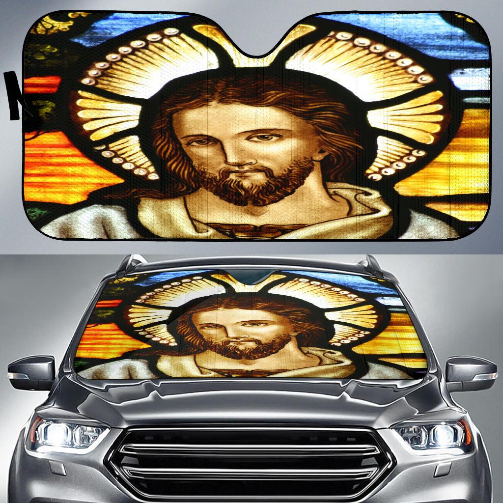 Jesus Auto Sun Shades Amazing Best Gift Ideas 2022