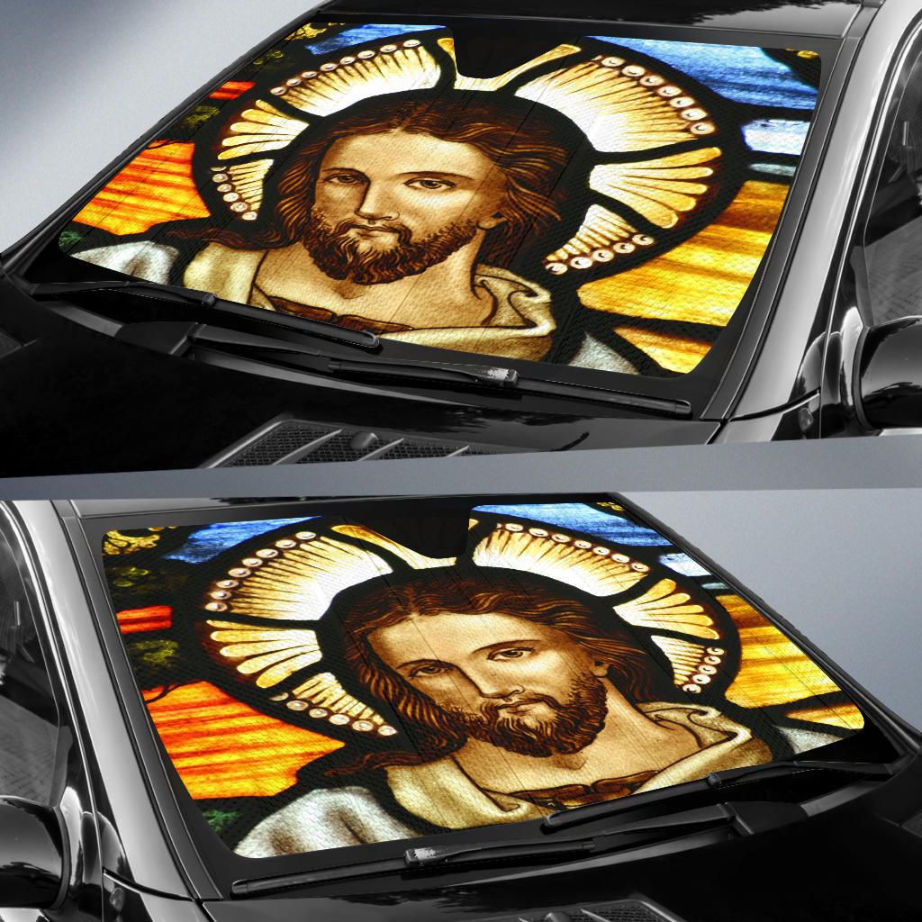 Jesus Auto Sun Shades Amazing Best Gift Ideas 2022