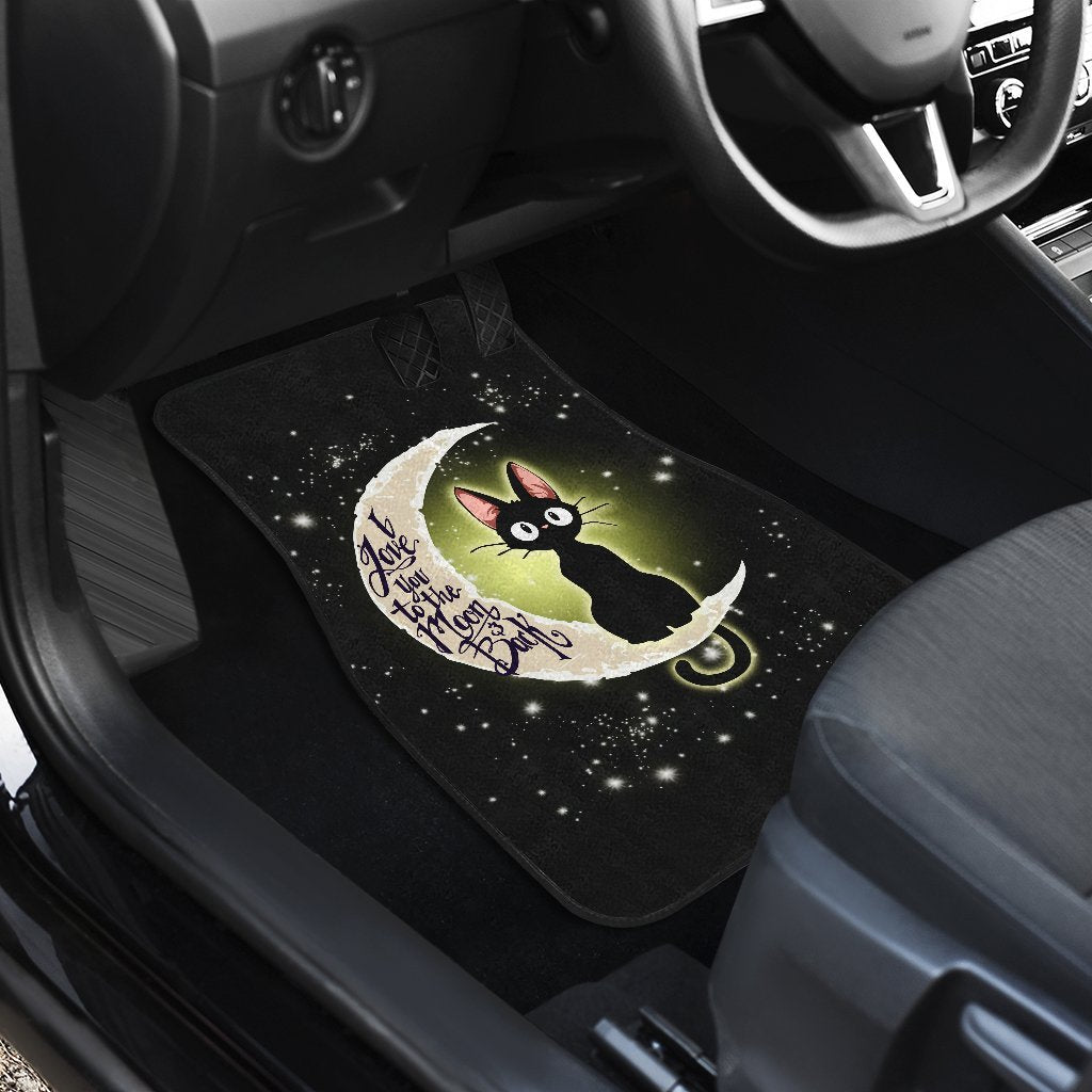 Jiji Cat Kiki'S Delivery Service Front And Back Car Mats
