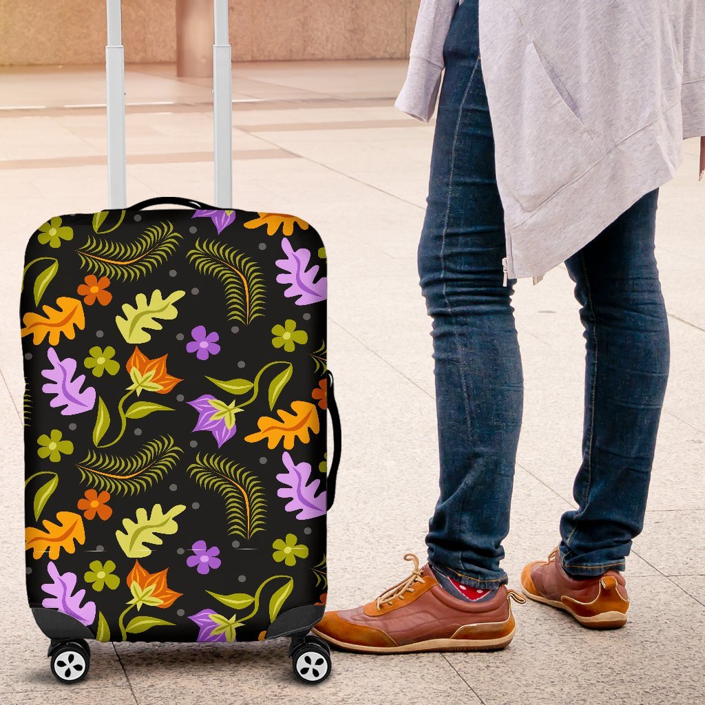 Jungle Leaves Luggage Covers