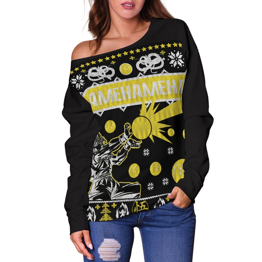 Kamehameha Dragon Ball Shoulder Sweater