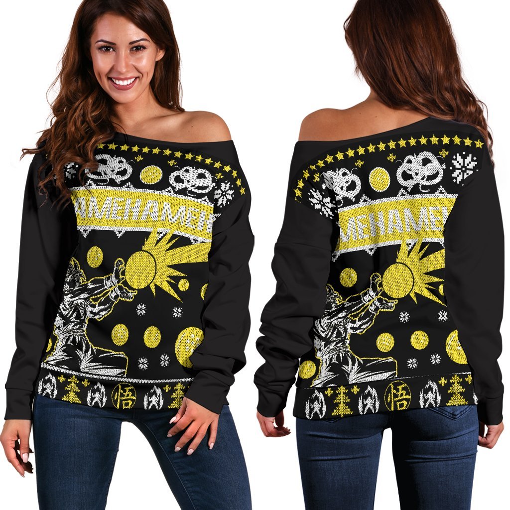 Kamehameha Dragon Ball Shoulder Sweater