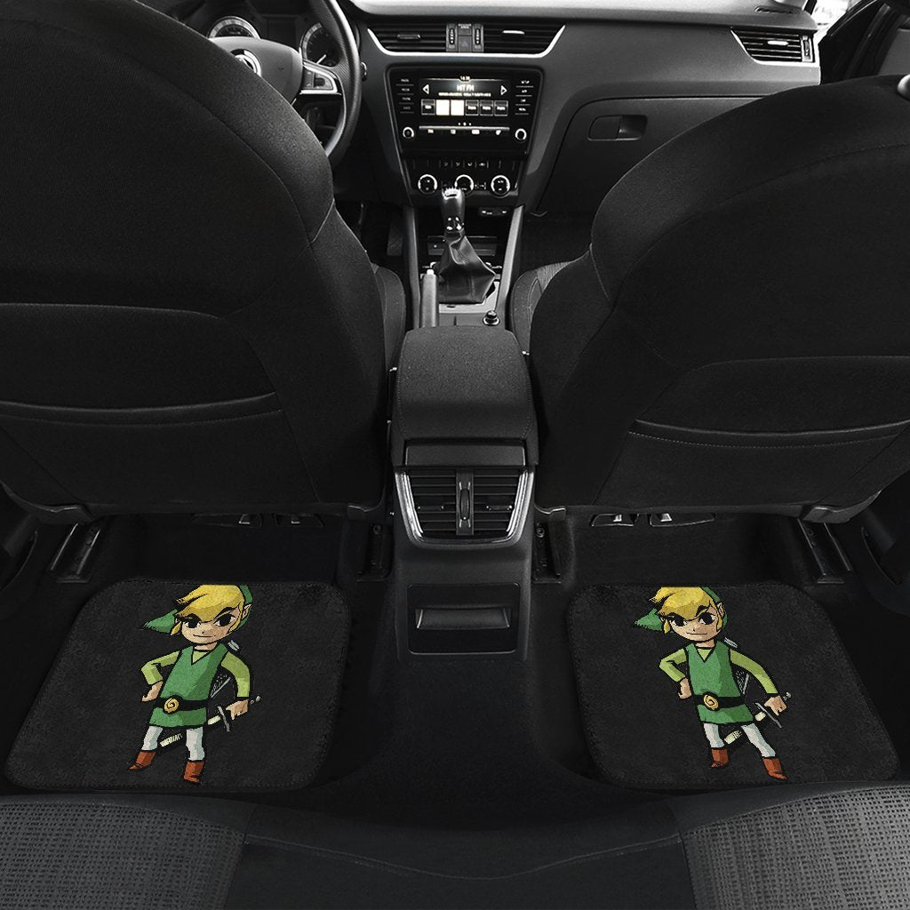 Keep Calm And Play Zelda Front And Back Car Mats