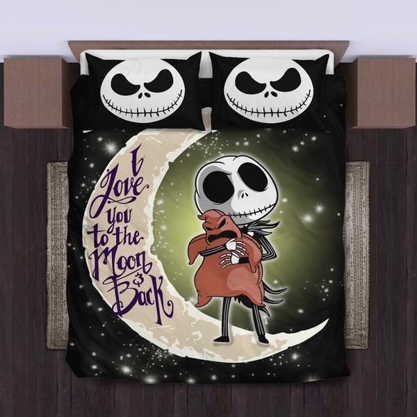 Kid Jack Skellington Bedding Set Duvet Cover And Pillowcase Set