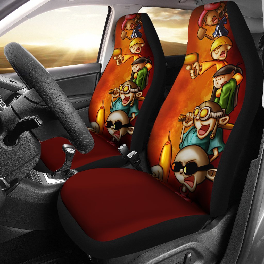 Kids Next Door Cartoon Seat Cover