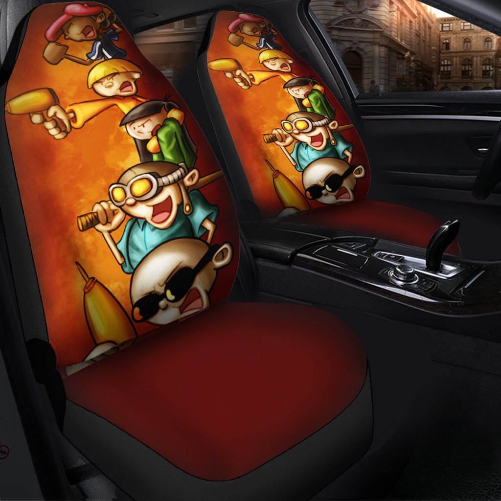 Kids Next Door Cartoon Seat Cover