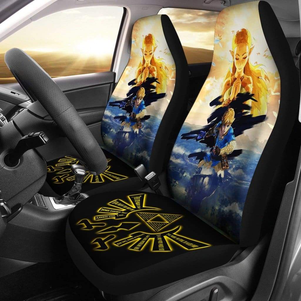 Legend Of Zelda Breath Of The Wild Car Seat Covers Amazing Best Gift Idea