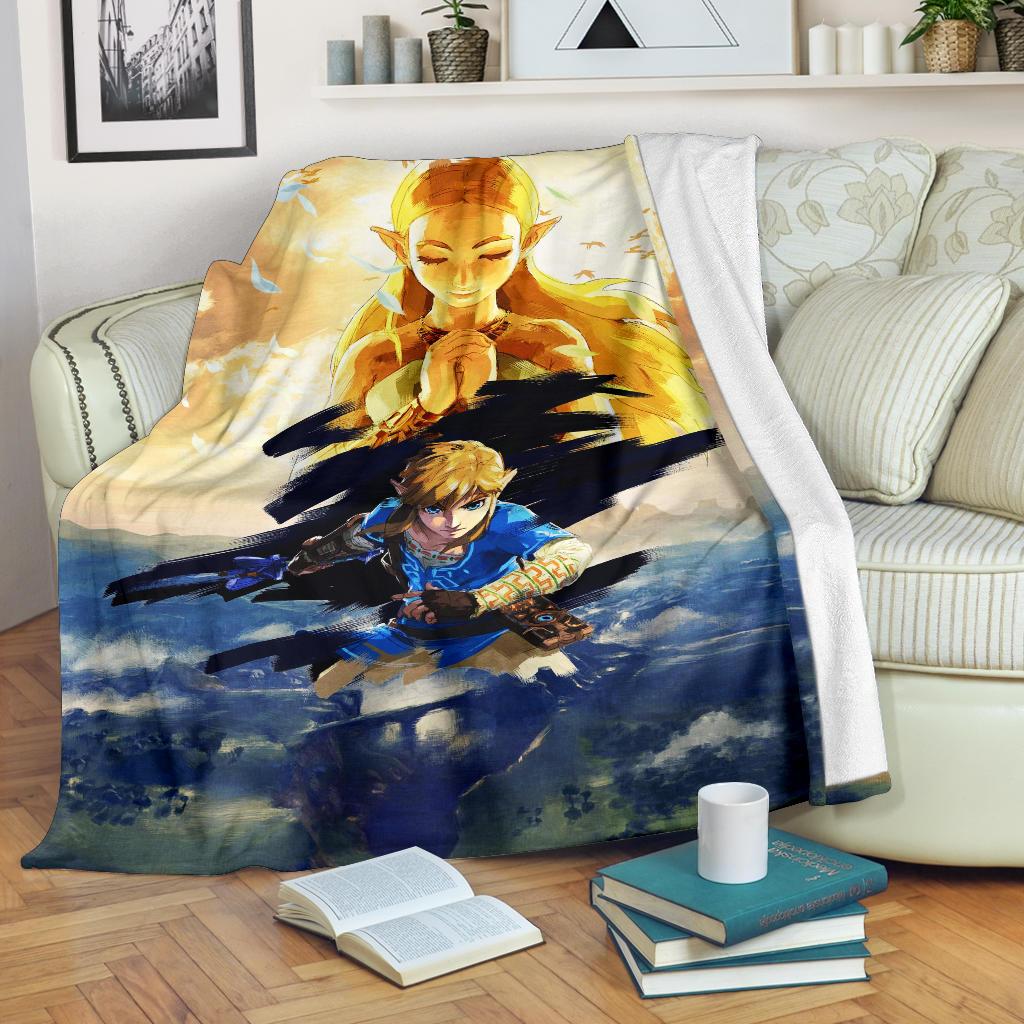 Legend Of Zelda Breath Of The Wild Premium Blanket 1