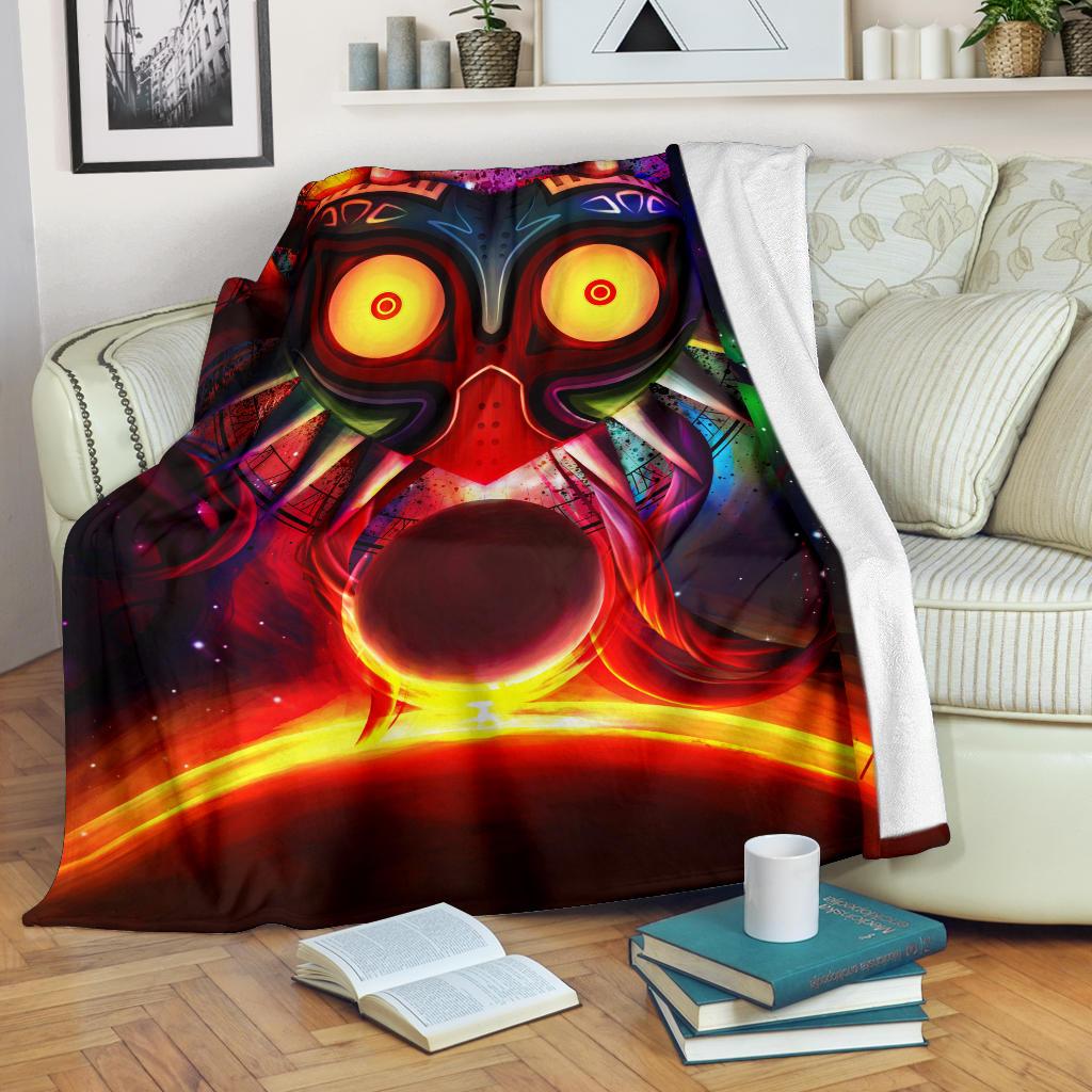 Legend Of Zelda Majoras Mask Premium Blanket 1